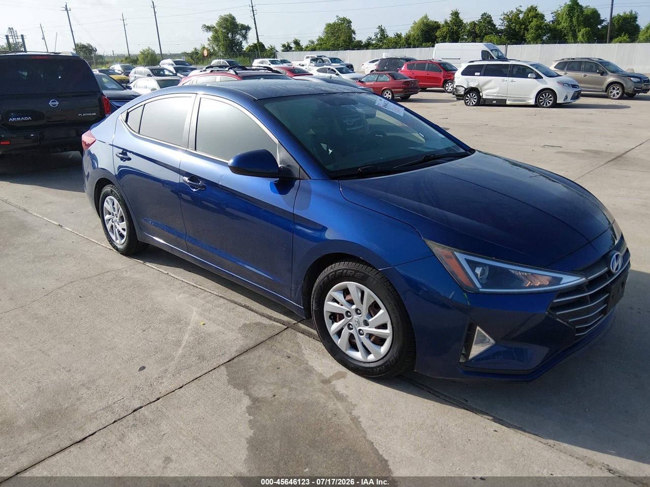 5NPD74LF4KH****** · 2019 HYUNDAI ELANTRA SE