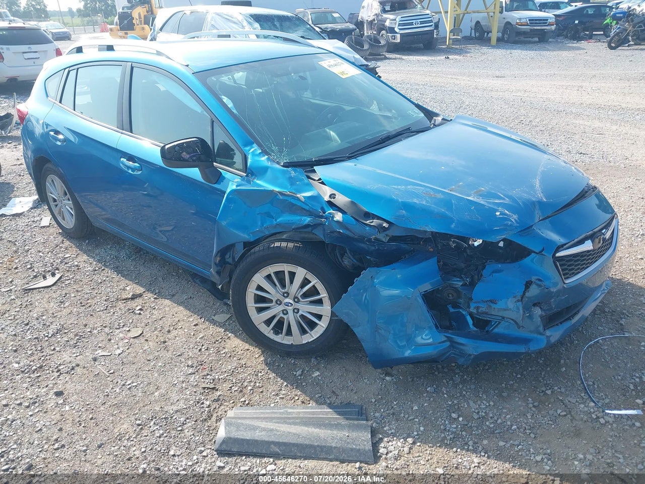4S3GTAB69J3****** · 2018 SUBARU IMPREZA 2.0I PREMIUM