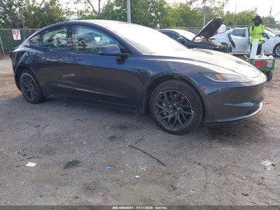 5YJ3E1EA4SF****** · 2025 TESLA MODEL 3 LONG RANGE REAR-WHEEL DRIVE/STANDARD REAR-WHEEL DRIVE