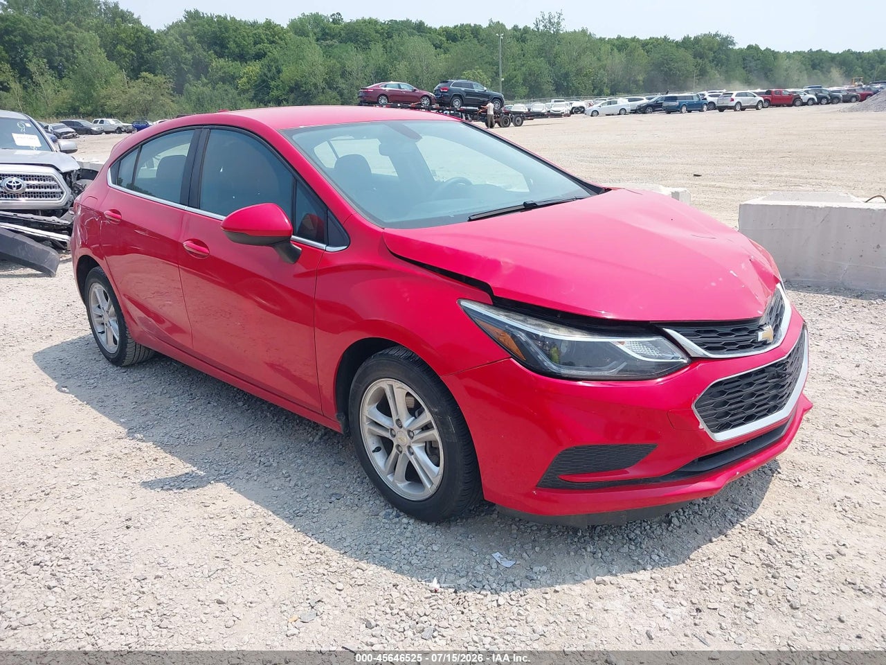 3G1BE6SM3JS****** · 2018 CHEVROLET CRUZE LT AUTO
