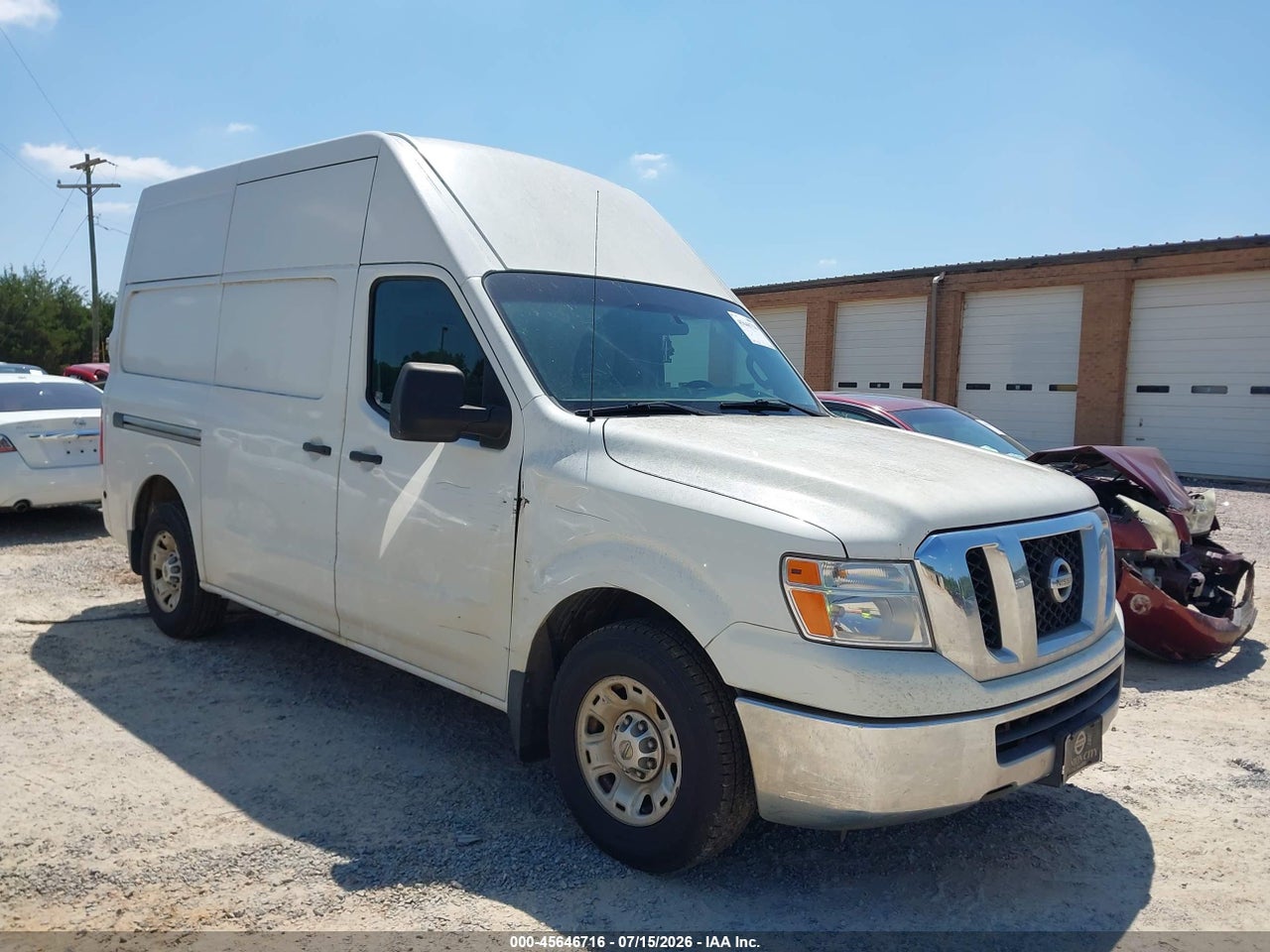 1N6AF0LY8DN****** · 2013 NISSAN NV CARGO NV3500 HD SV V8