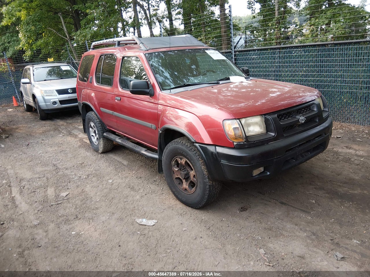 5N1ED28Y41C****** · 2001 NISSAN XTERRA SE