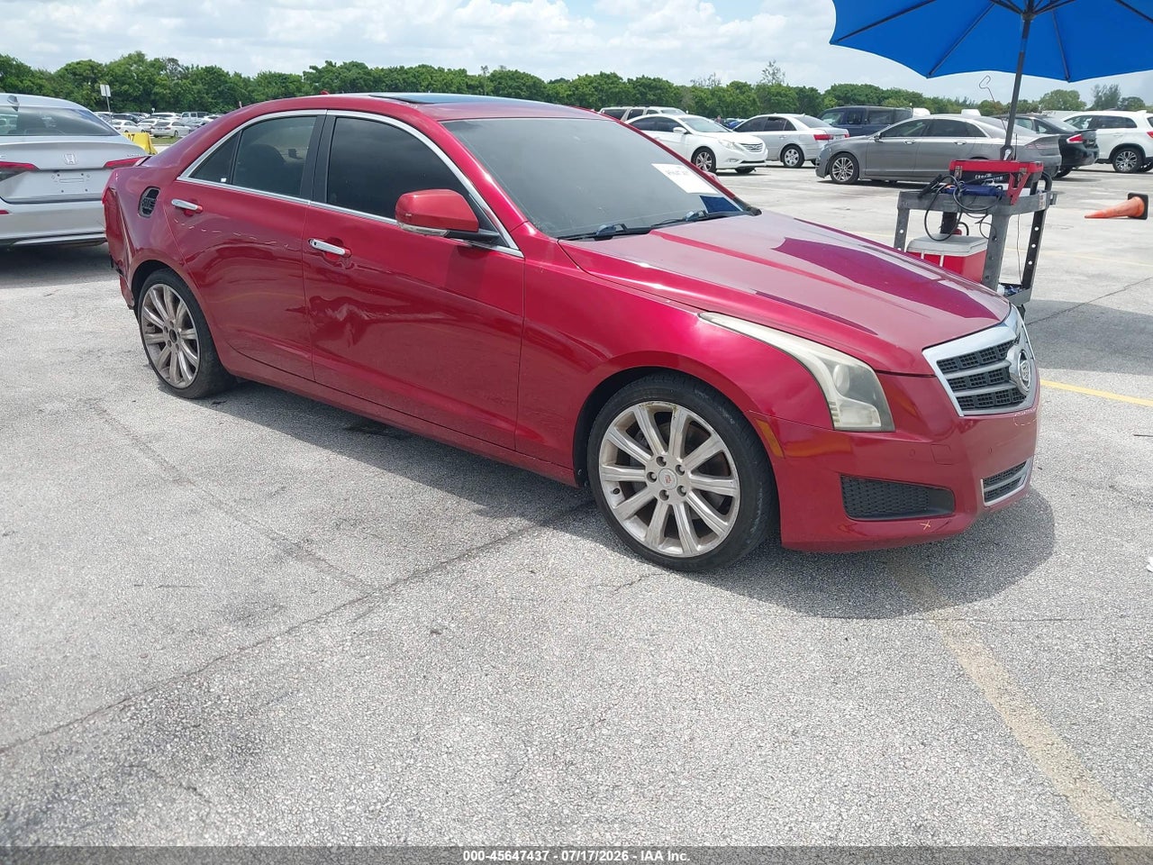 1G6AB5RA9E0****** · 2014 CADILLAC ATS LUXURY