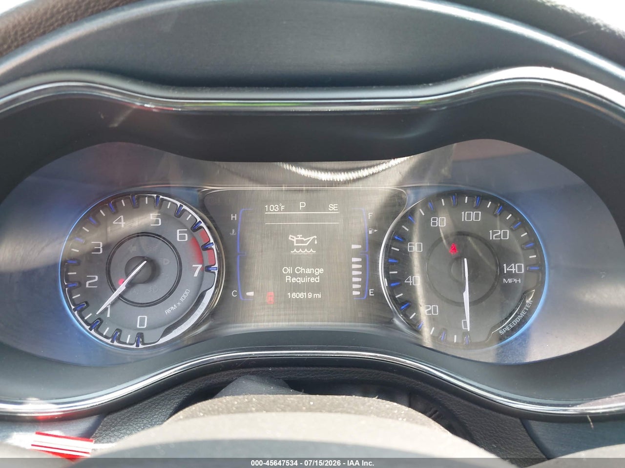 1C3CCCBB2FN****** · 2015 CHRYSLER 200 S · 7/11