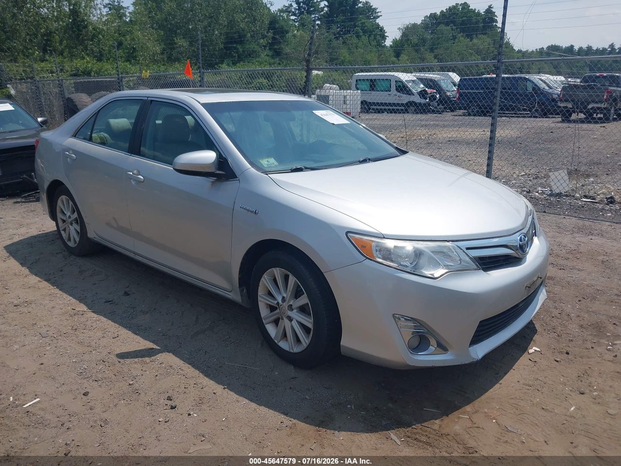 4T1BD1FK8CU****** · 2012 TOYOTA CAMRY HYBRID XLE