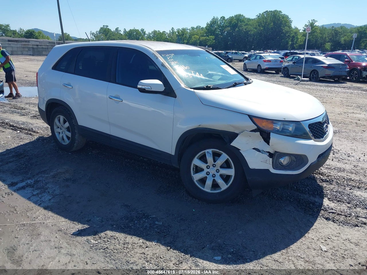5XYKT3A18DG****** · 2013 KIA SORENTO LX