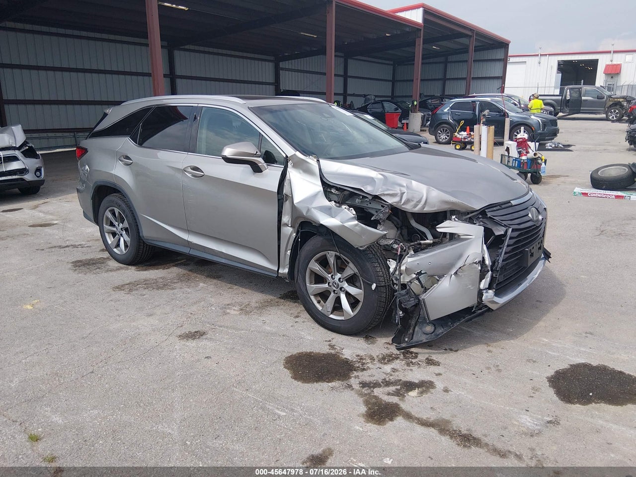 JTJDZKCA2J2****** · 2018 LEXUS RX 350L PREMIUM