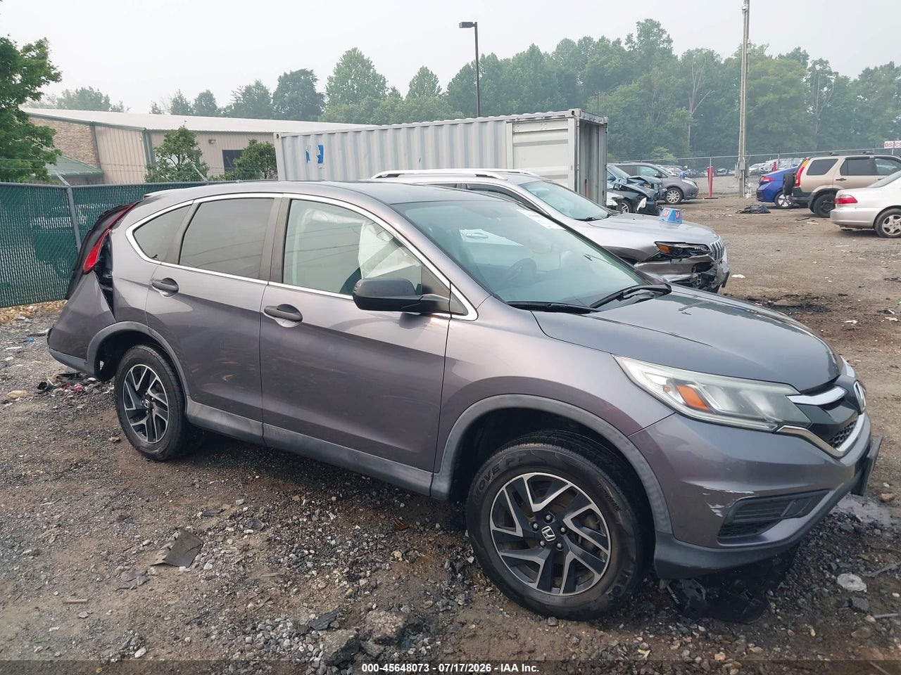 2HKRM3H46GH****** · 2016 HONDA CR-V SE