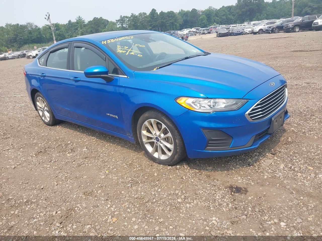 3FA6P0LU7KR****** · 2019 FORD FUSION HYBRID SE