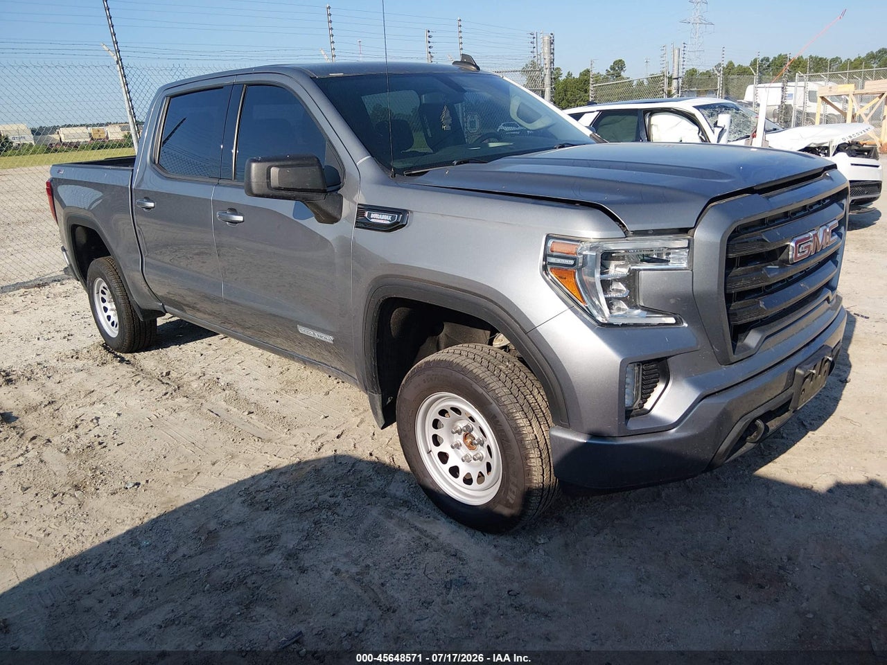 3GTU9CETXMG****** · 2021 GMC SIERRA 1500 4WD  SHORT BOX ELEVATION