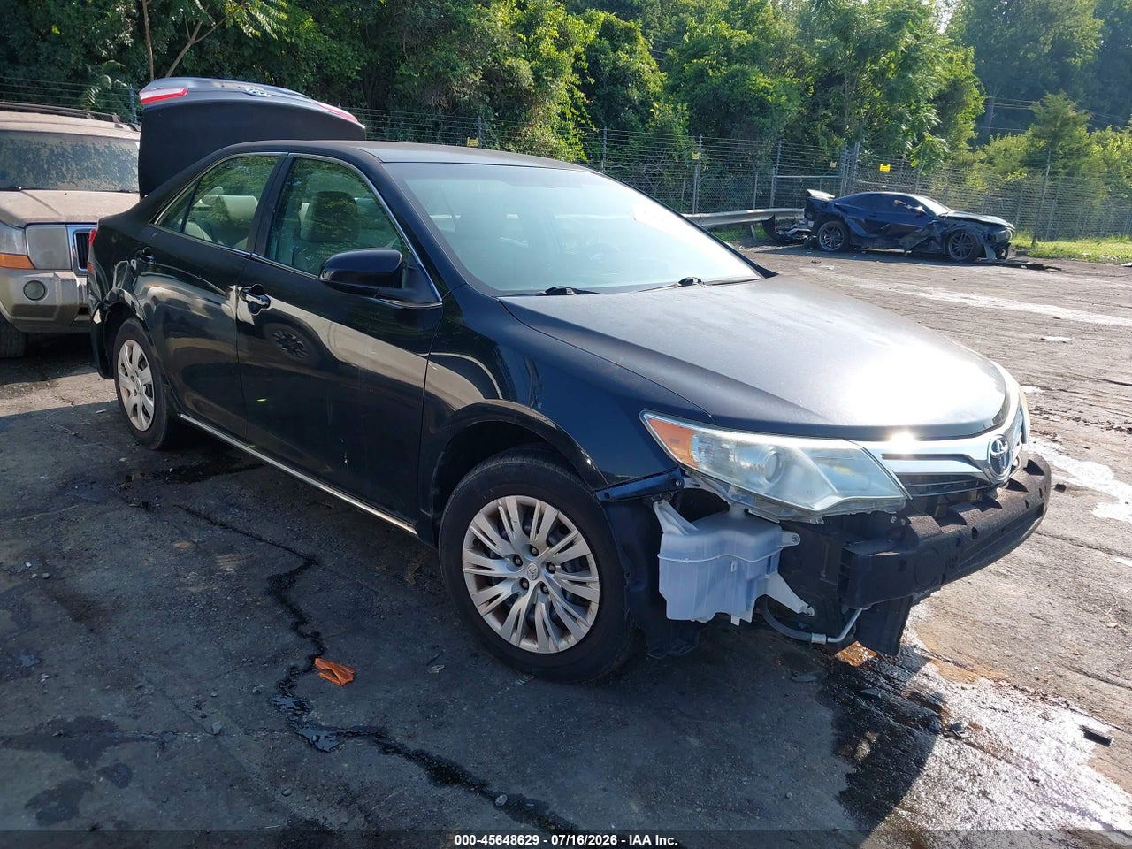 4T1BF1FK7CU****** · 2012 TOYOTA CAMRY LE