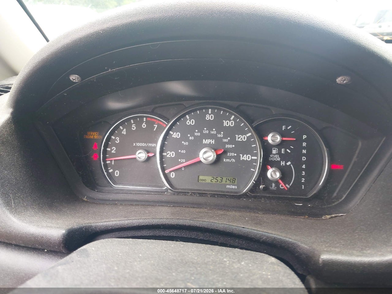 4A4MN21S08E****** · 2008 MITSUBISHI ENDEAVOR LS · 7/11