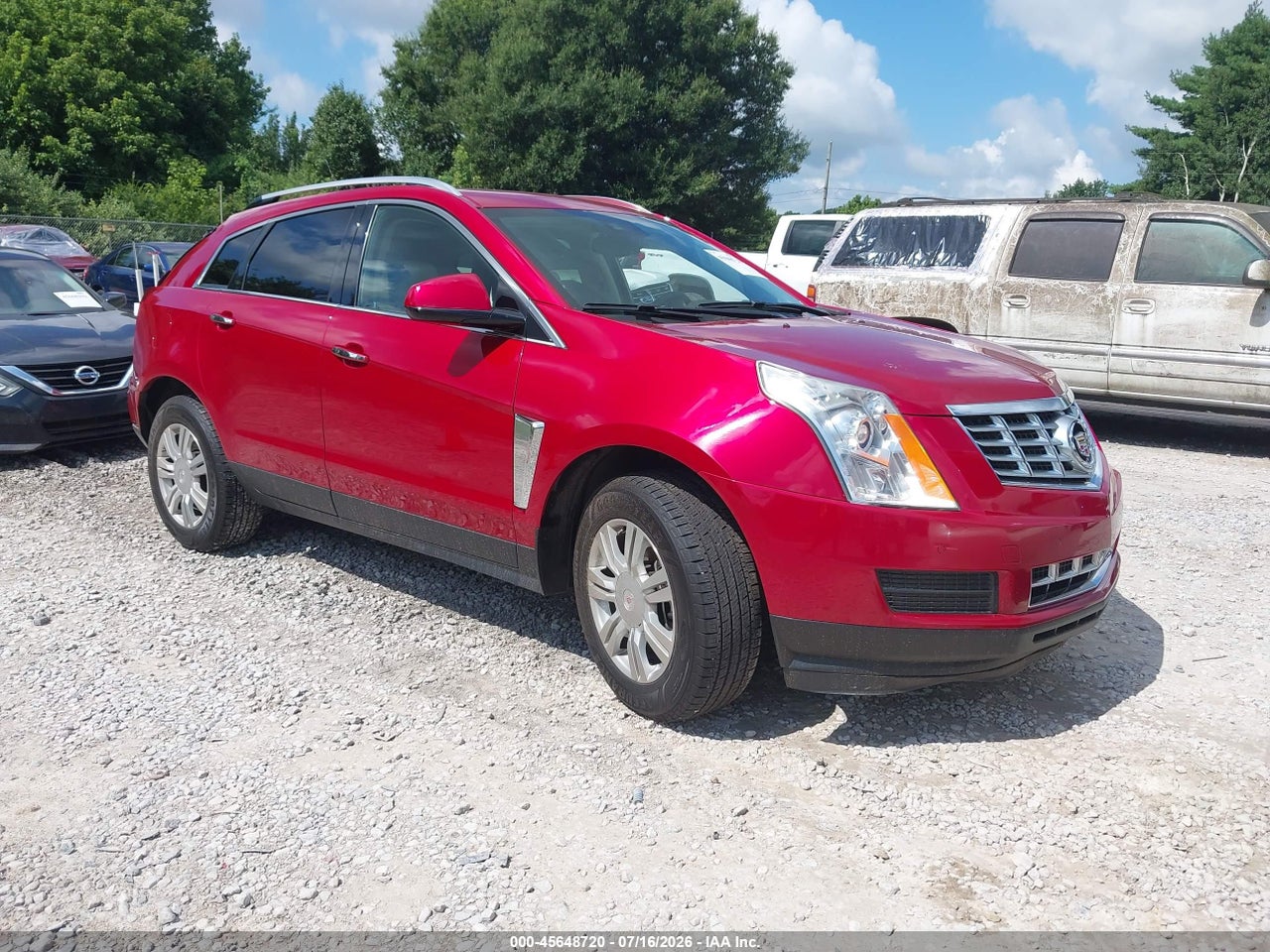 3GYFNBE30FS****** · 2015 CADILLAC SRX LUXURY COLLECTION