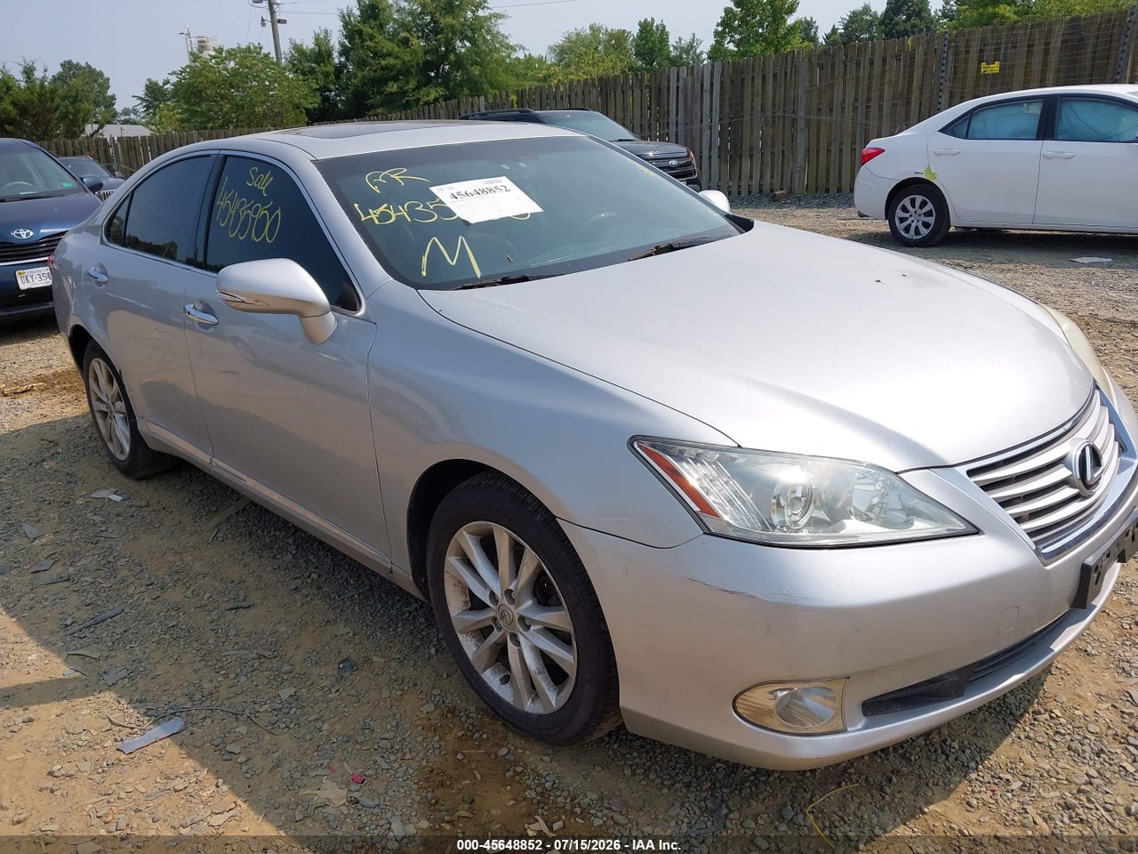 JTHBK1EG1B2****** · 2011 LEXUS ES 350