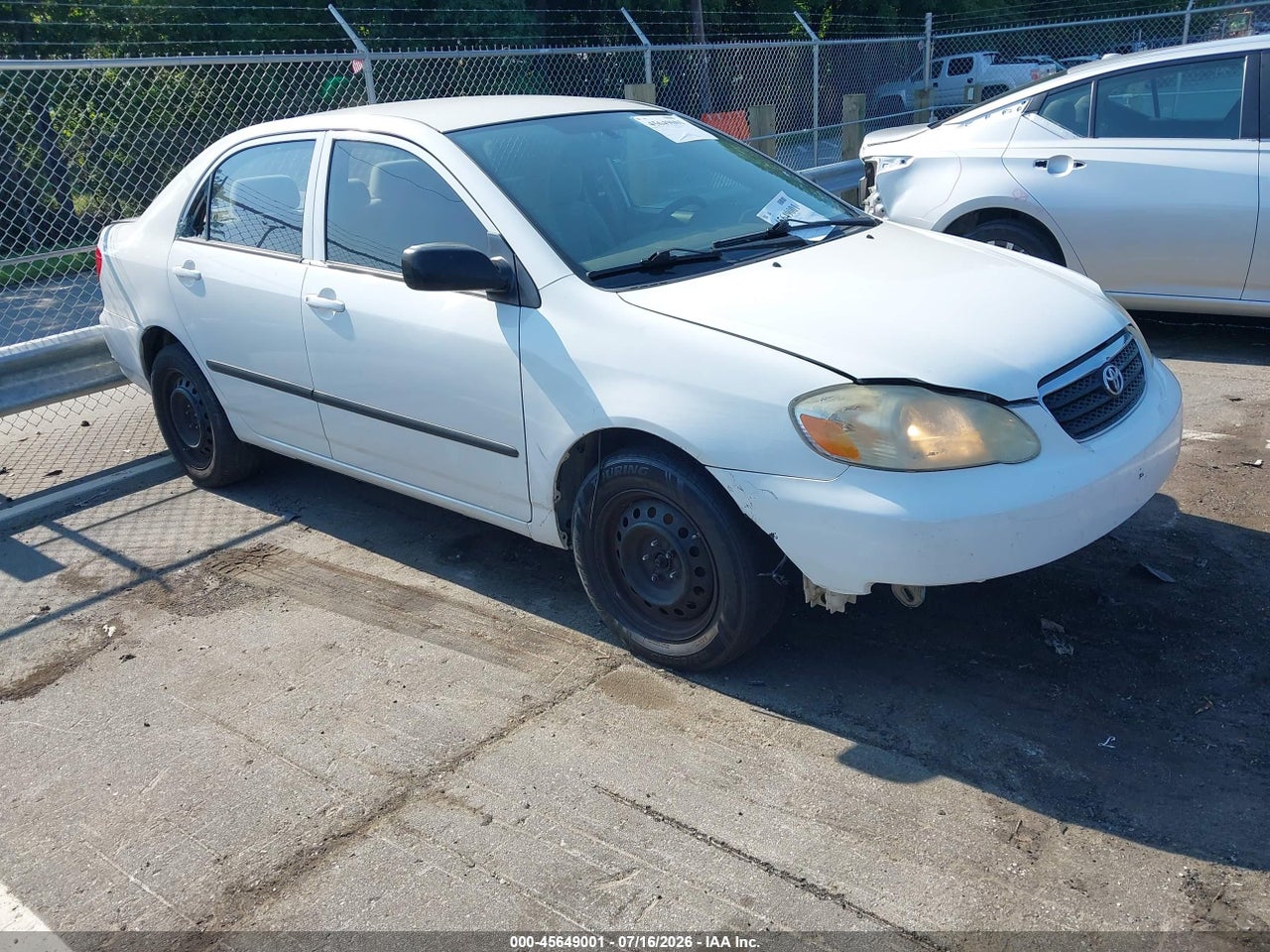 1NXBR32E68Z****** · 2008 TOYOTA COROLLA CE