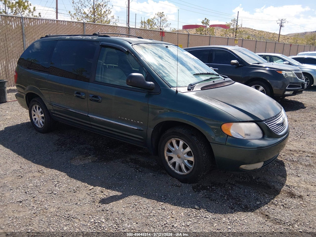 2C8GP54L41R****** · 2001 CHRYSLER TOWN &amp; COUNTRY LXI