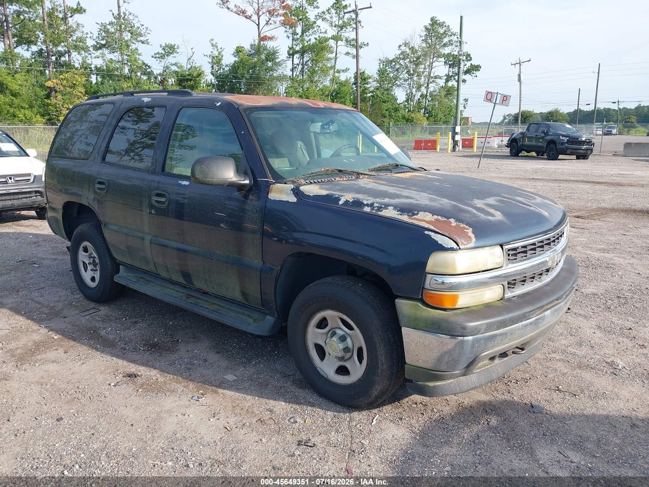 1GNEK13Z36J****** · 2006 CHEVROLET TAHOE COMMERCIAL FLEET