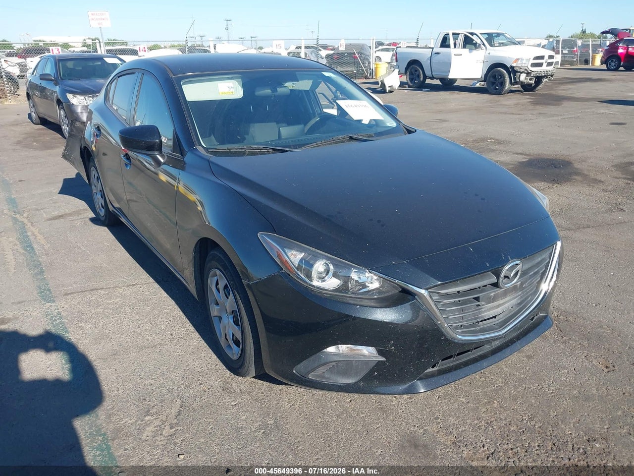 JM1BM1U77F1****** · 2015 MAZDA MAZDA3 I SPORT