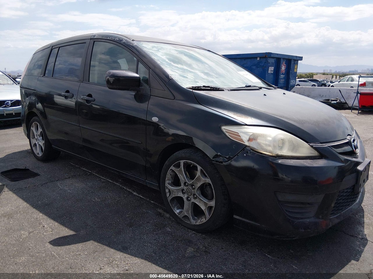 JM1CR29L590****** · 2009 MAZDA MAZDA5 SPORT