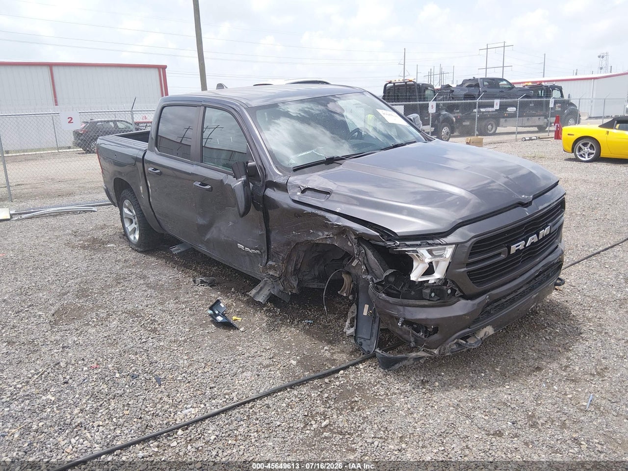 1C6SRFFT3LN****** · 2020 RAM 1500 BIG HORN  4X4 5'7 BOX