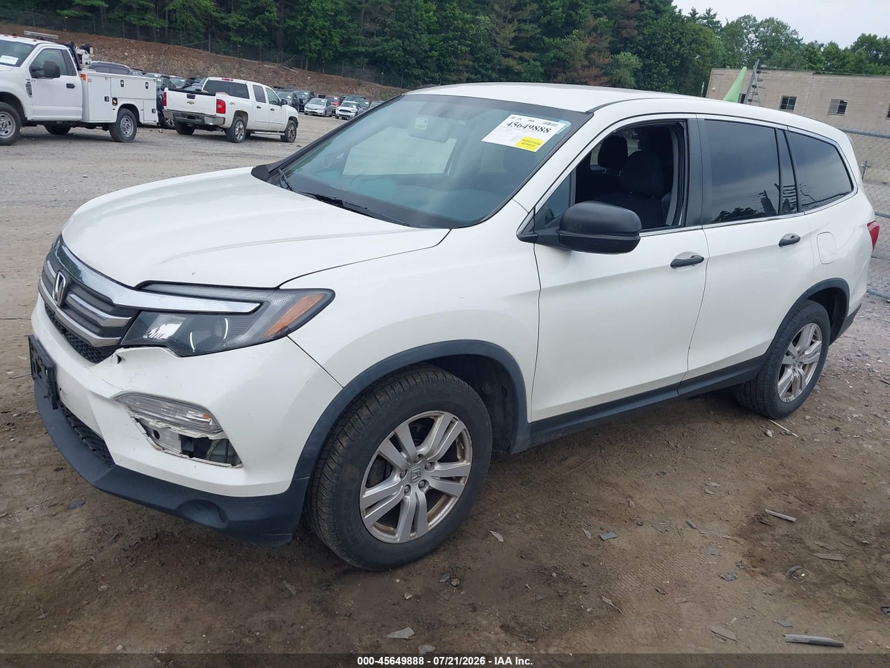 2018 HONDA PILOT LX · 2/11