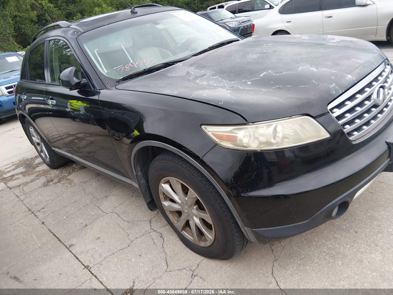 JNRAS08U98X****** · 2008 INFINITI FX35