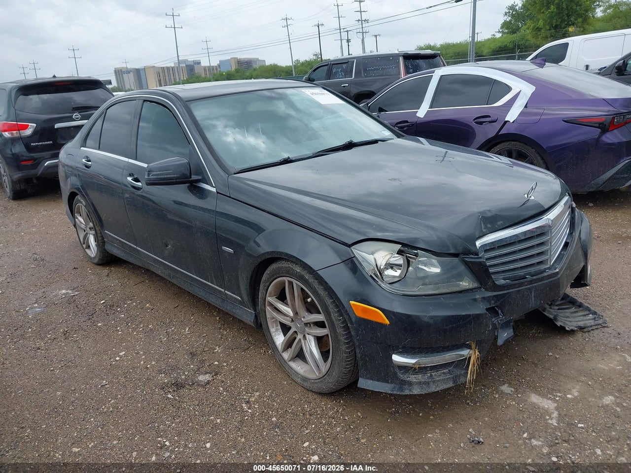 WDDGF4HB9CR****** · 2012 MERCEDES-BENZ C 250 SPORT