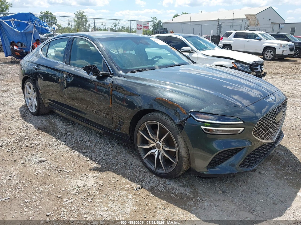 KMTG34TA1PU****** · 2023 GENESIS G70 2.0T AWD