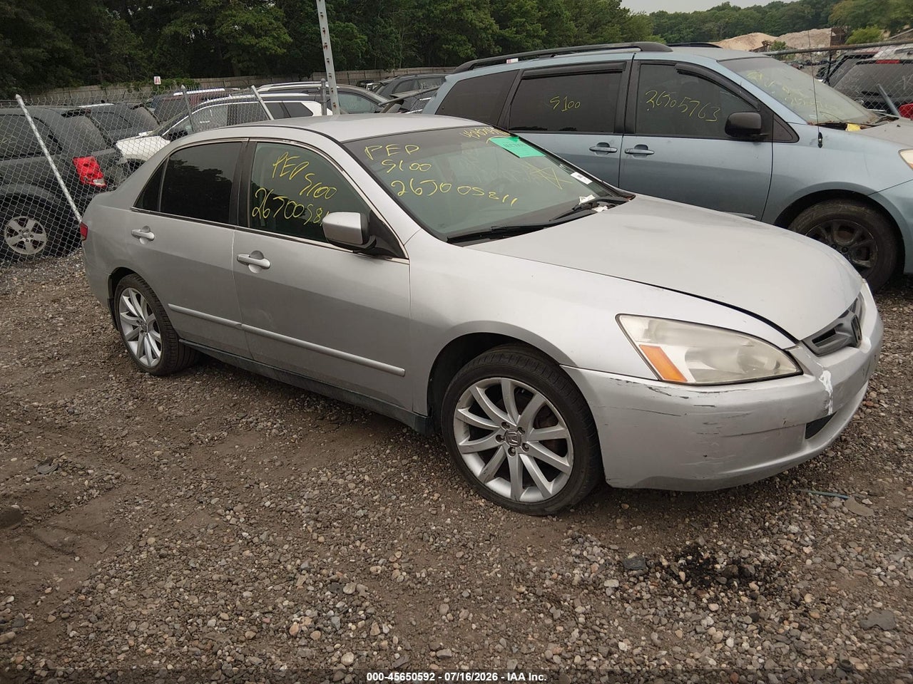 1HGCM56394A****** · 2004 HONDA ACCORD 2.4 LX