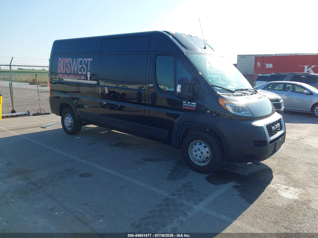 3C6LRVDG4ME****** · 2021 RAM PROMASTER 2500 HIGH ROOF 159 WB