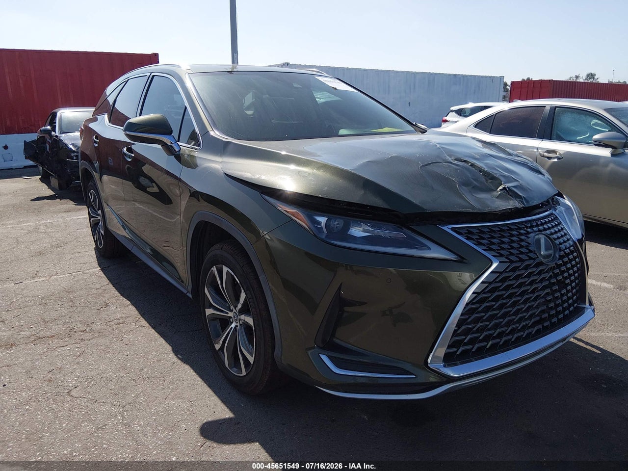 JTJHZKEA6M2****** · 2021 LEXUS RX 350L