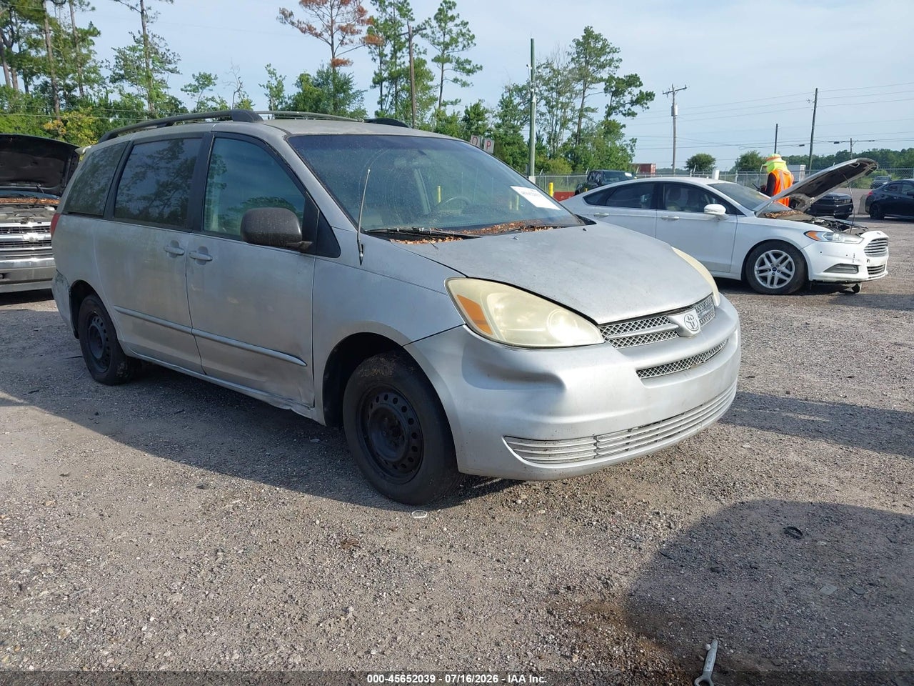 5TDZA23CX4S****** · 2004 TOYOTA SIENNA LE