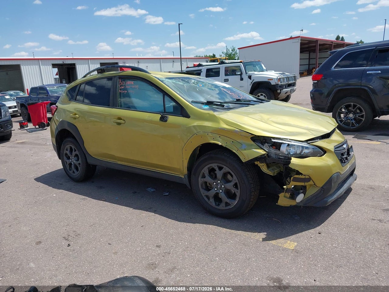 JF2GTHRC8MH****** · 2021 SUBARU CROSSTREK SPORT