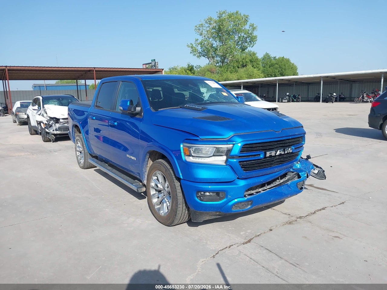 1C6SRFJT4NN****** · 2022 RAM 1500 LARAMIE  4X4 5'7 BOX