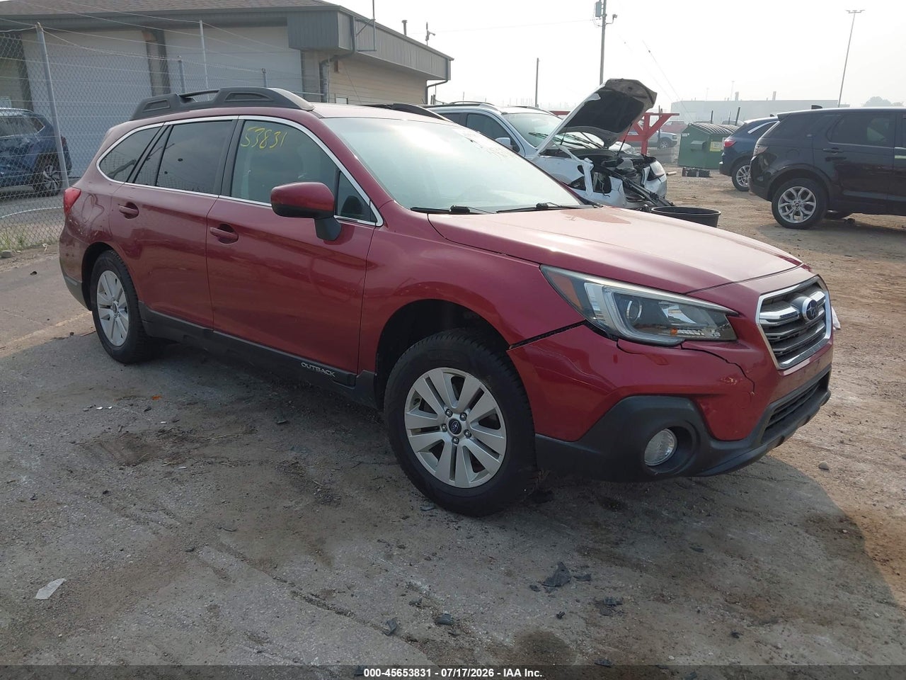 4S4BSADC5J3****** · 2018 SUBARU OUTBACK 2.5I PREMIUM