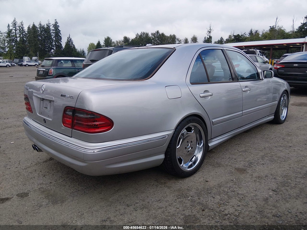 2002 MERCEDES-BENZ E 55 AMG   · 4/11