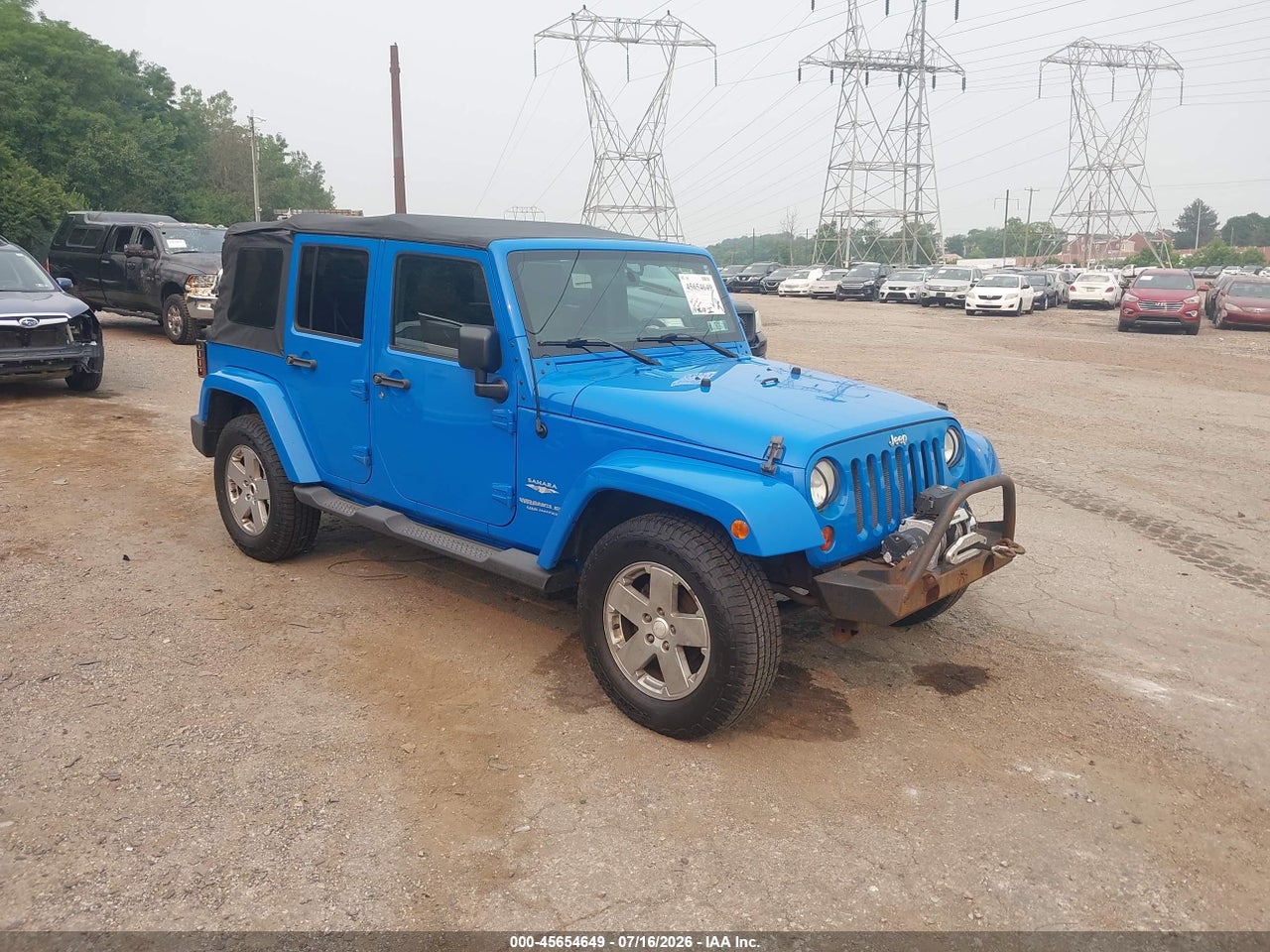 1J4BA5H11BL****** · 2011 JEEP WRANGLER UNLIMITED SAHARA