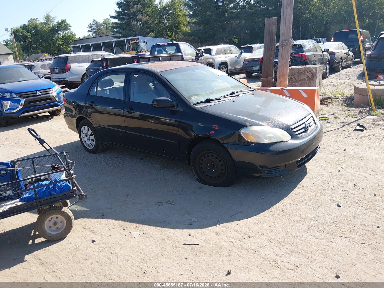2T1BR38EX4C****** · 2004 TOYOTA COROLLA LE