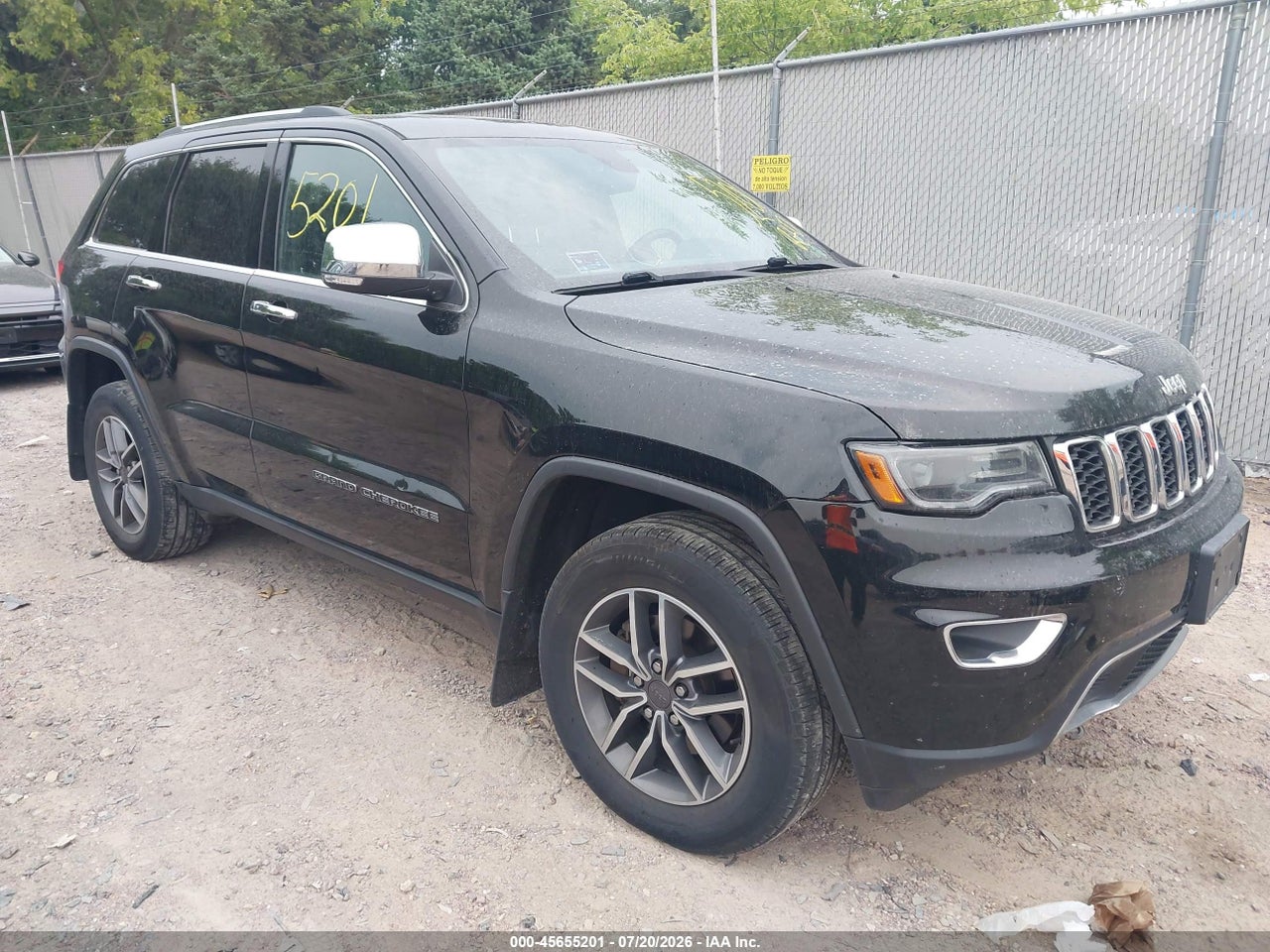 1C4RJFBG3KC****** · 2019 JEEP GRAND CHEROKEE LIMITED 4X4