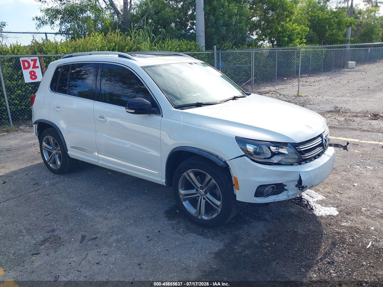 WVGTV7AX5HK****** · 2017 VOLKSWAGEN TIGUAN 2.0T SPORT