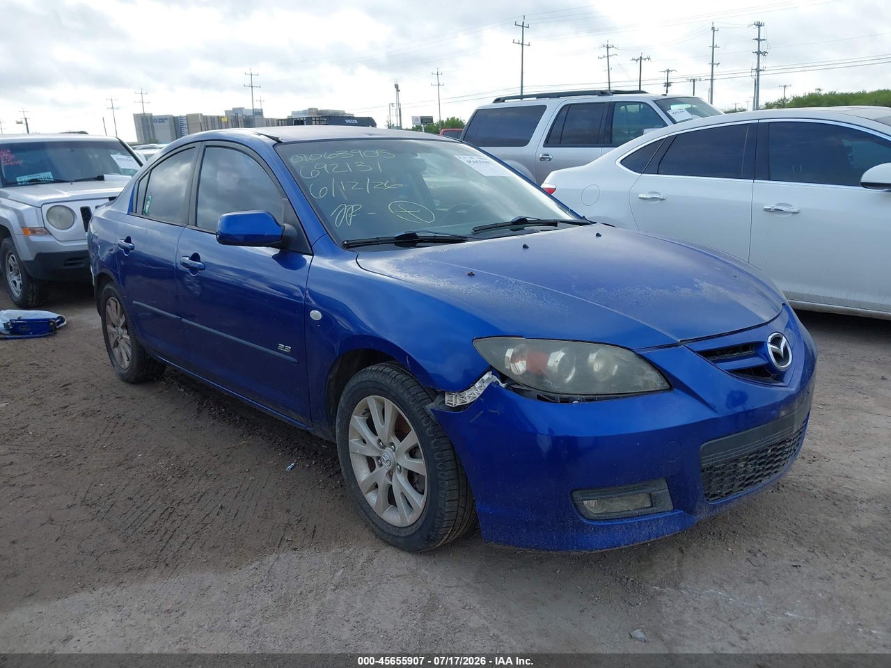 JM1BK323971****** · 2007 MAZDA MAZDA3 S SPORT