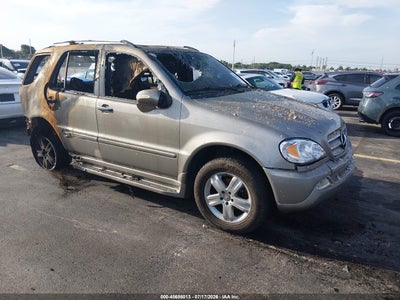 4JGAB57E45A****** · 2005 MERCEDES-BENZ ML 350 4MATIC