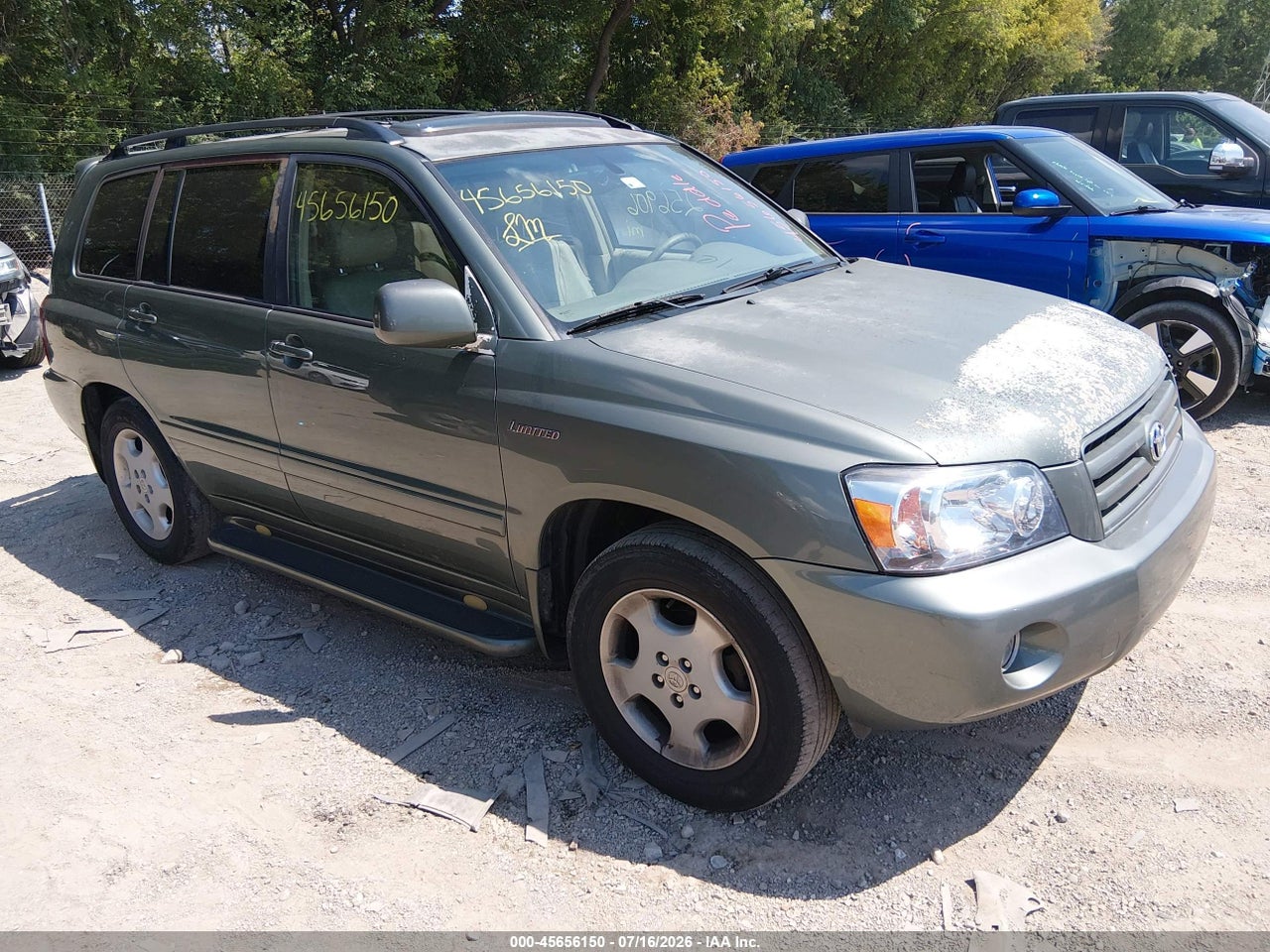 JTEDP21A150****** · 2005 TOYOTA HIGHLANDER LIMITED V6
