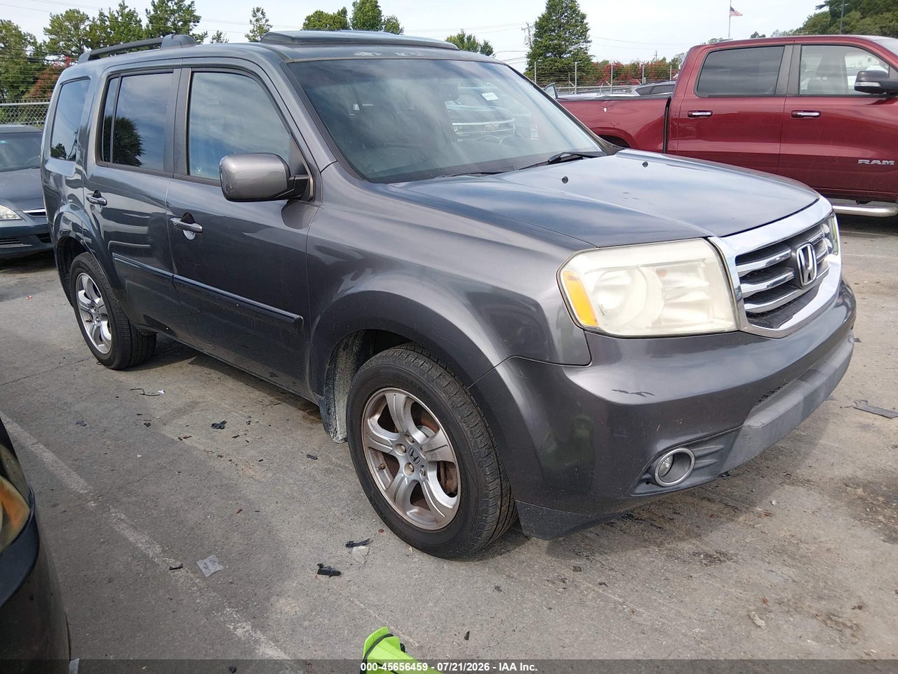 5FNYF4H63CB****** · 2012 HONDA PILOT EX-L