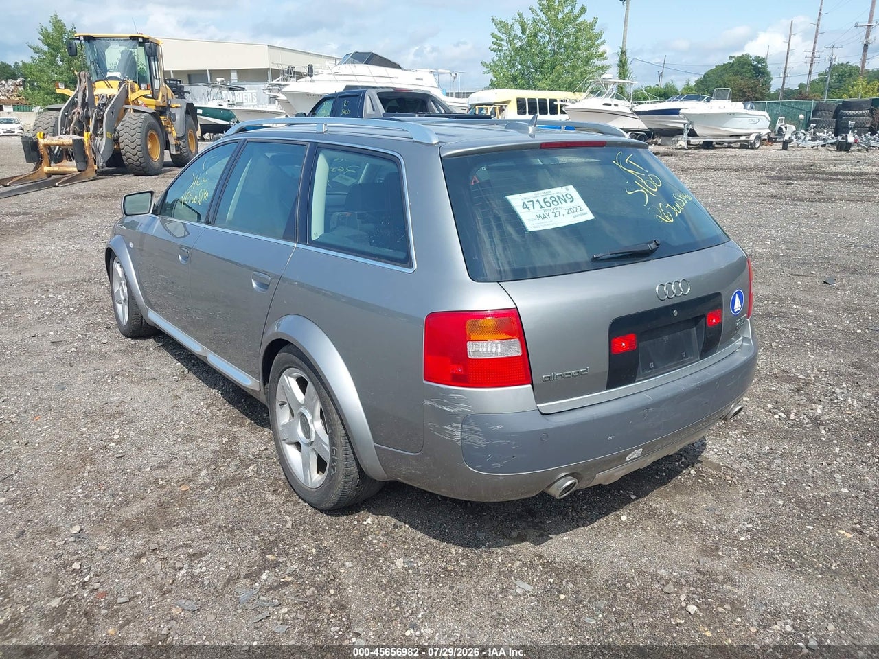 WA1YD64B55N****** · 2005 AUDI ALLROAD 2.7T · 3/10