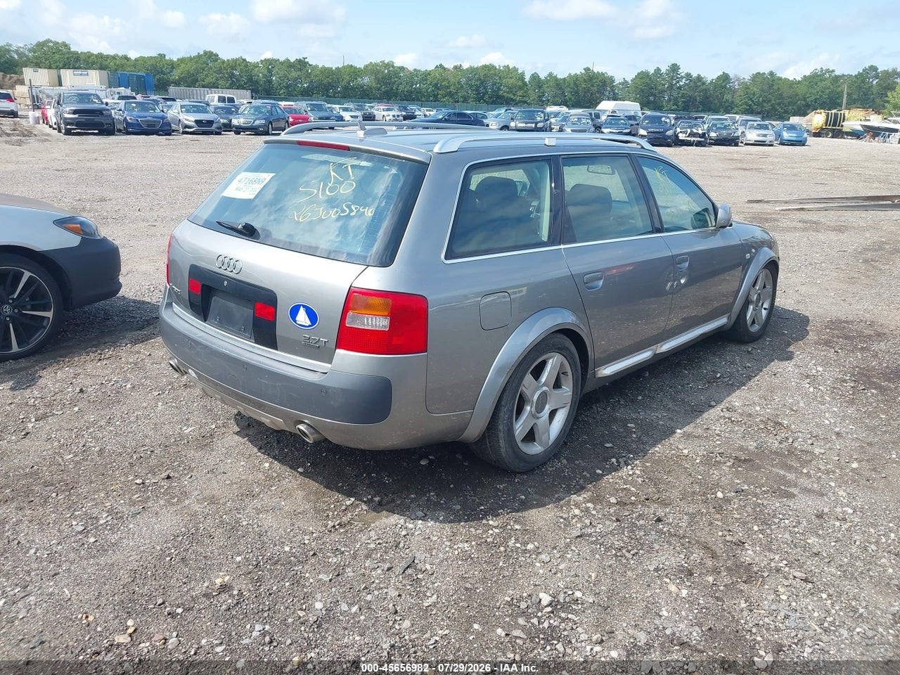 WA1YD64B55N****** · 2005 AUDI ALLROAD 2.7T · 4/10