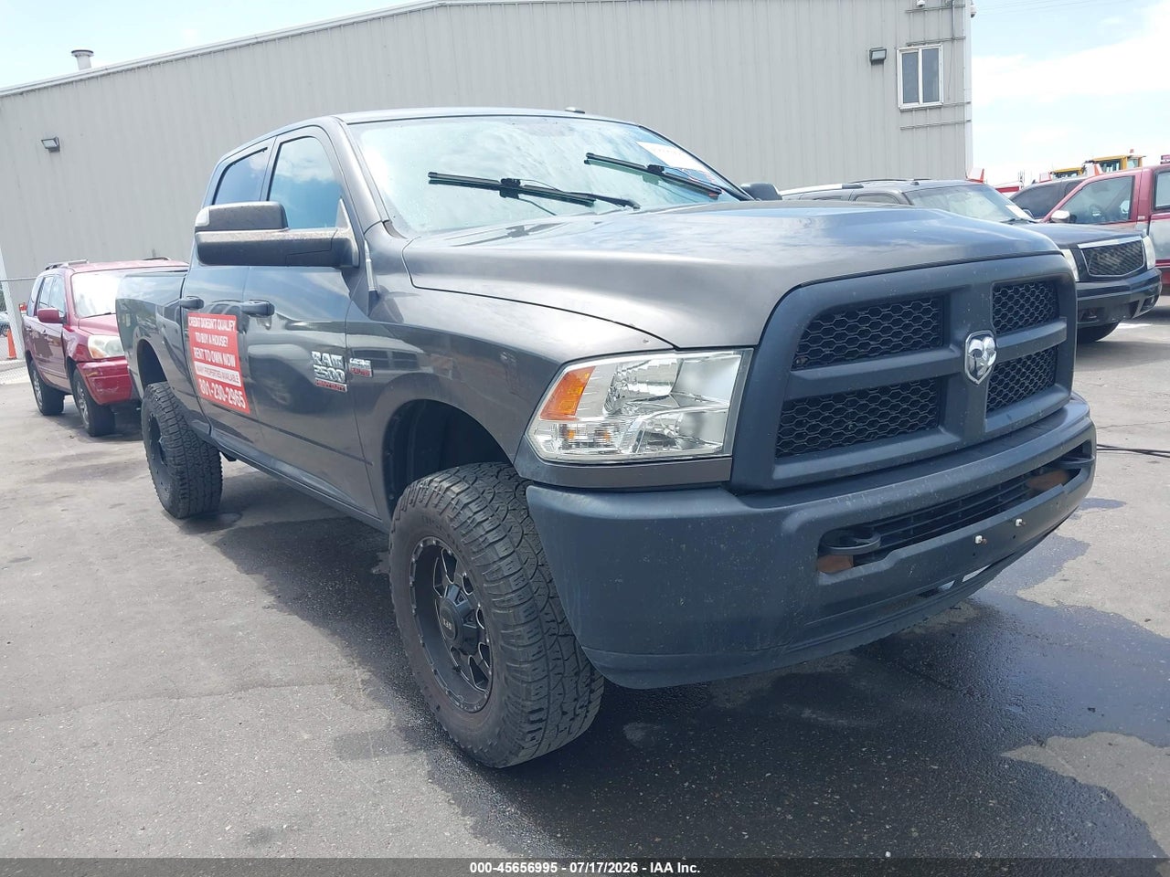 3C6UR5CJ0JG****** · 2018 RAM 2500 TRADESMAN  4X4 6'4 BOX