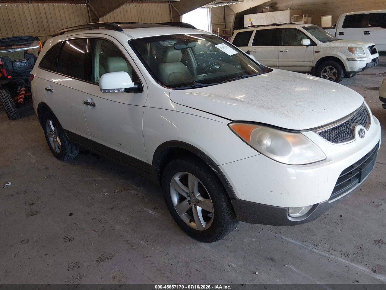 KM8NU13C07U****** · 2007 HYUNDAI VERACRUZ GLS/LIMITED/SE