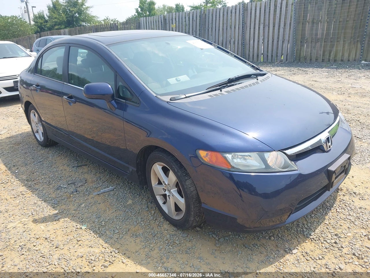 1HGFA16886L****** · 2006 HONDA CIVIC EX