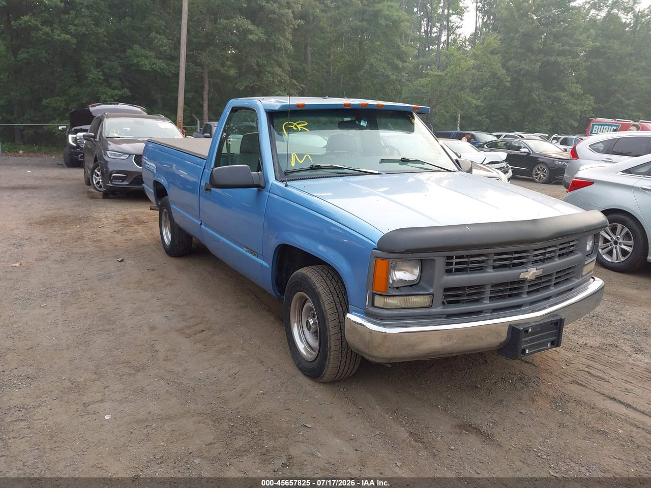 1GCEC14W8VZ****** · 1997 CHEVROLET C/K 1500 WORK FLEETSIDE W/T